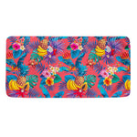 Pink Hawaiian Fruits Pattern Print Towel