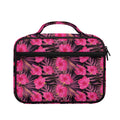 Pink Hawaiian Hibiscus Pattern Print Briefcase Bible Bag