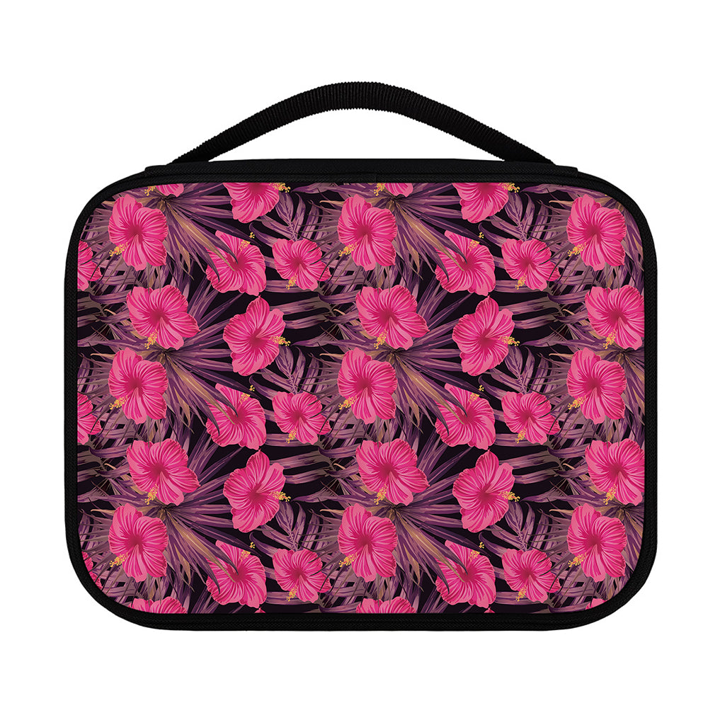 Pink Hawaiian Hibiscus Pattern Print Classic Bible Case