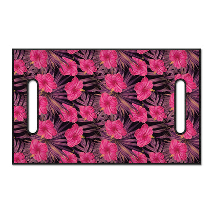 Pink Hawaiian Hibiscus Pattern Print Golf Cart Seat Cover