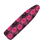Pink Hawaiian Hibiscus Pattern Print Ironing Board Cover