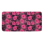 Pink Hawaiian Hibiscus Pattern Print Towel
