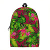 Pink Hawaiian Tropical Pattern Print Backpack