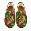 Pink Hawaiian Tropical Pattern Print Casual Shoes