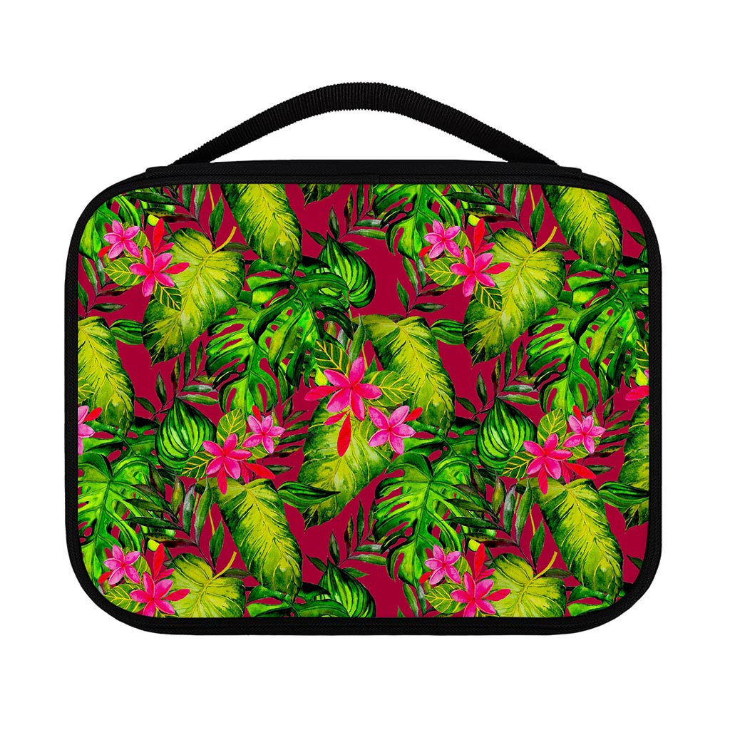 Pink Hawaiian Tropical Pattern Print Classic Bible Case
