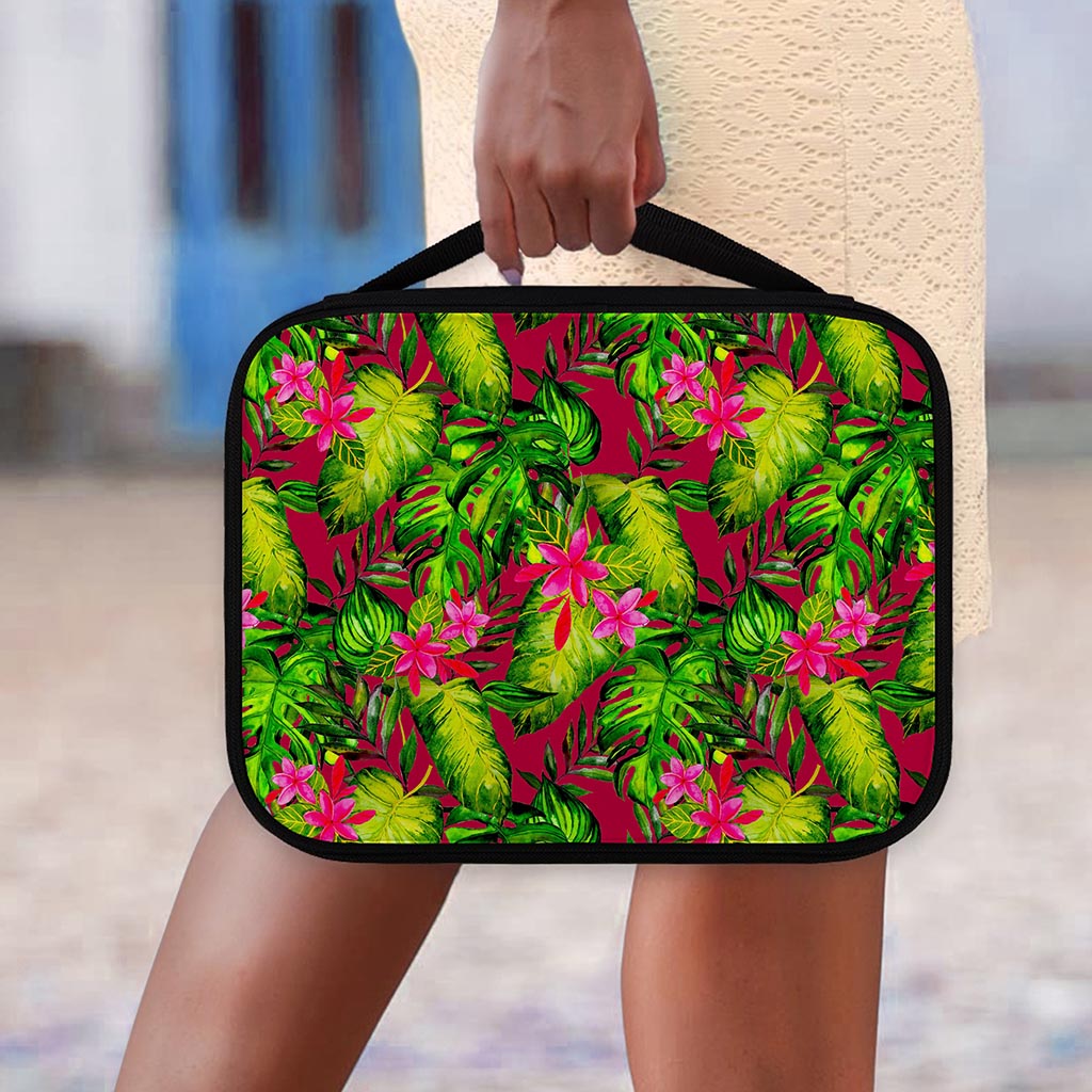 Pink Hawaiian Tropical Pattern Print Classic Bible Case