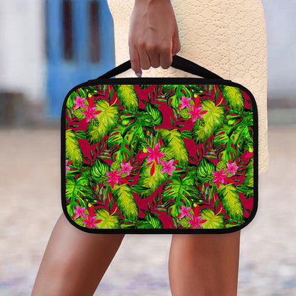 Pink Hawaiian Tropical Pattern Print Classic Bible Case