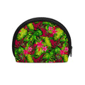 Pink Hawaiian Tropical Pattern Print Coin Purse