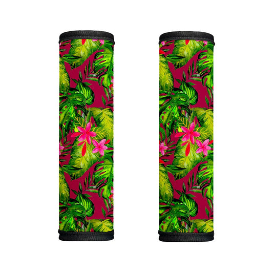 Pink Hawaiian Tropical Pattern Print Handle Covers