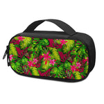 Pink Hawaiian Tropical Pattern Print Insulin Cooler Travel Case