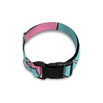 Pink Heart Lollipop Pattern Print Dog Collar