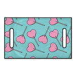 Pink Heart Lollipop Pattern Print Golf Cart Seat Cover