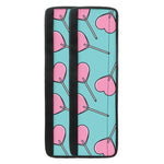 Pink Heart Lollipop Pattern Print Refrigerator Handle Covers