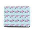 Pink Heartbeat Pattern Print Bifold Wallet