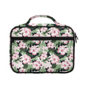 Pink Hibiscus Flower Camouflage Print Briefcase Bible Bag