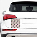 Pink Hibiscus Flower Camouflage Print Car Sticker
