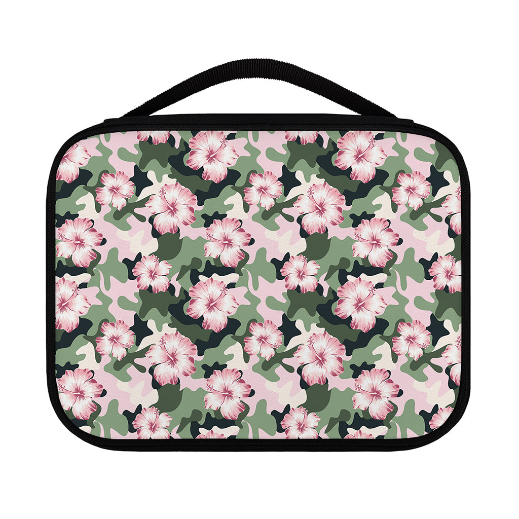 Pink Hibiscus Flower Camouflage Print Classic Bible Case