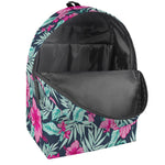 Pink Hibiscus Tropical Pattern Print Backpack