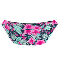 Pink Hibiscus Tropical Pattern Print Fanny Pack