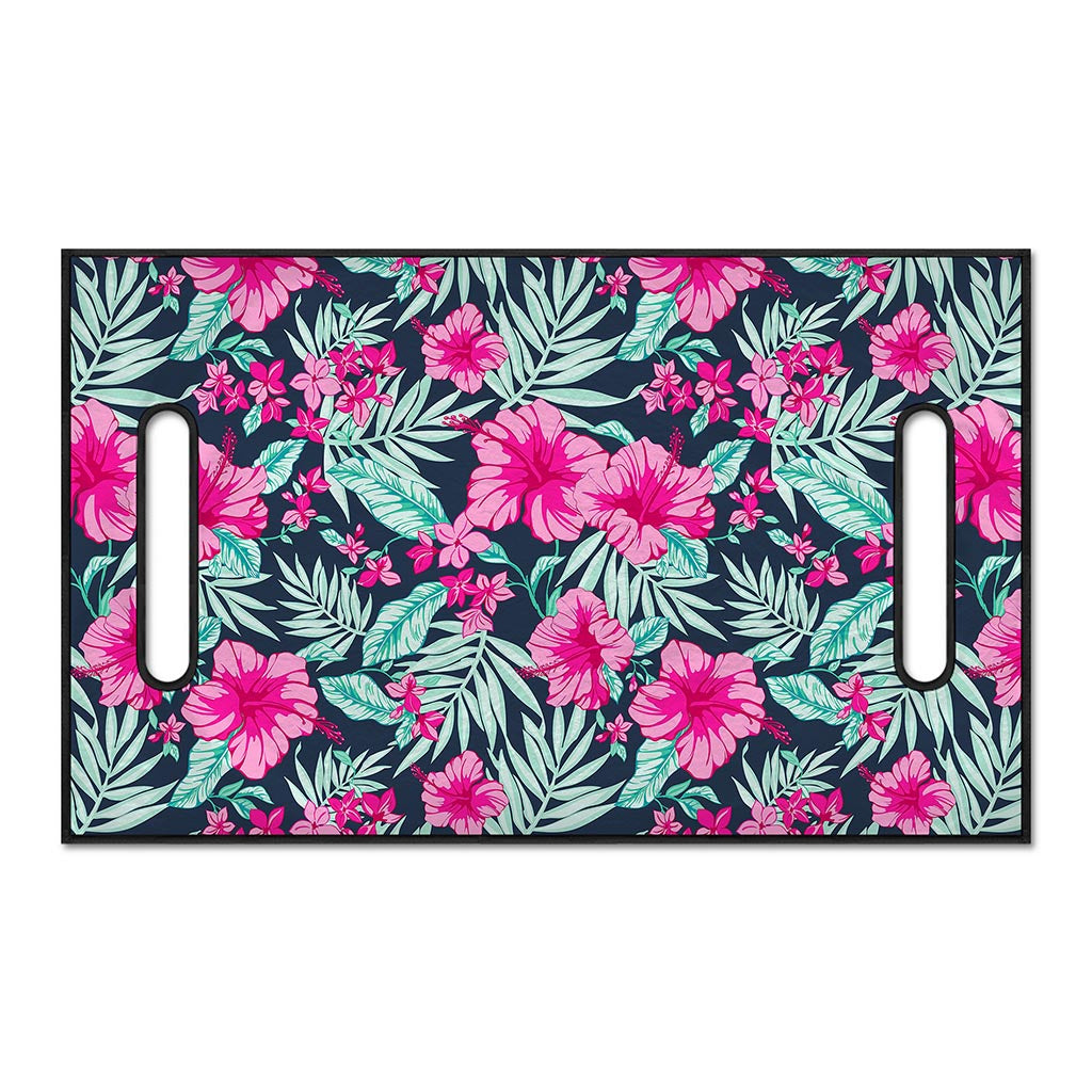 Pink Hibiscus Tropical Pattern Print Golf Cart Seat Cover