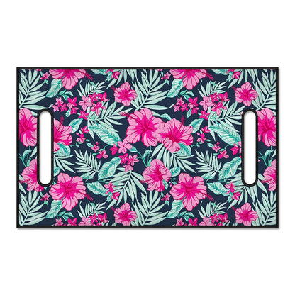 Pink Hibiscus Tropical Pattern Print Golf Cart Seat Cover