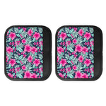 Pink Hibiscus Tropical Pattern Print Handle Covers