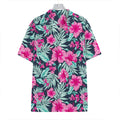 Pink Hibiscus Tropical Pattern Print Hawaiian Shirt