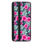 Pink Hibiscus Tropical Pattern Print Refrigerator Handle Covers