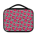 Pink Hibiscus Zigzag Pattern Print Classic Bible Case