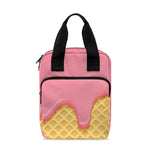 Pink Ice Cream Melted Print Bible Tote Bag