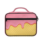 Pink Ice Cream Melted Print Briefcase Bible Bag