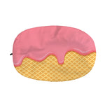 Pink Ice Cream Melted Print Car Side Mirror Covers