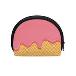 Pink Ice Cream Melted Print Coin Purse