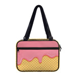 Pink Ice Cream Melted Print Double Strap Bible Bag