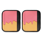 Pink Ice Cream Melted Print Handle Covers