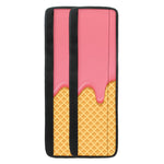 Pink Ice Cream Melted Print Refrigerator Handle Covers