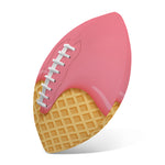 Pink Ice Cream Melted Print Rugby Ball