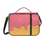 Pink Ice Cream Melted Print Shoulder Strap Bible Bag