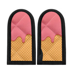 Pink Ice Cream Melted Print Skillet Handle Cover