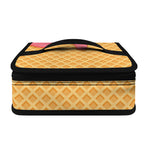 Pink Ice Cream Melted Print Small Lunch Bag