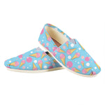 Pink Ice Cream Pattern Print Casual Shoes
