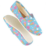 Pink Ice Cream Pattern Print Casual Shoes