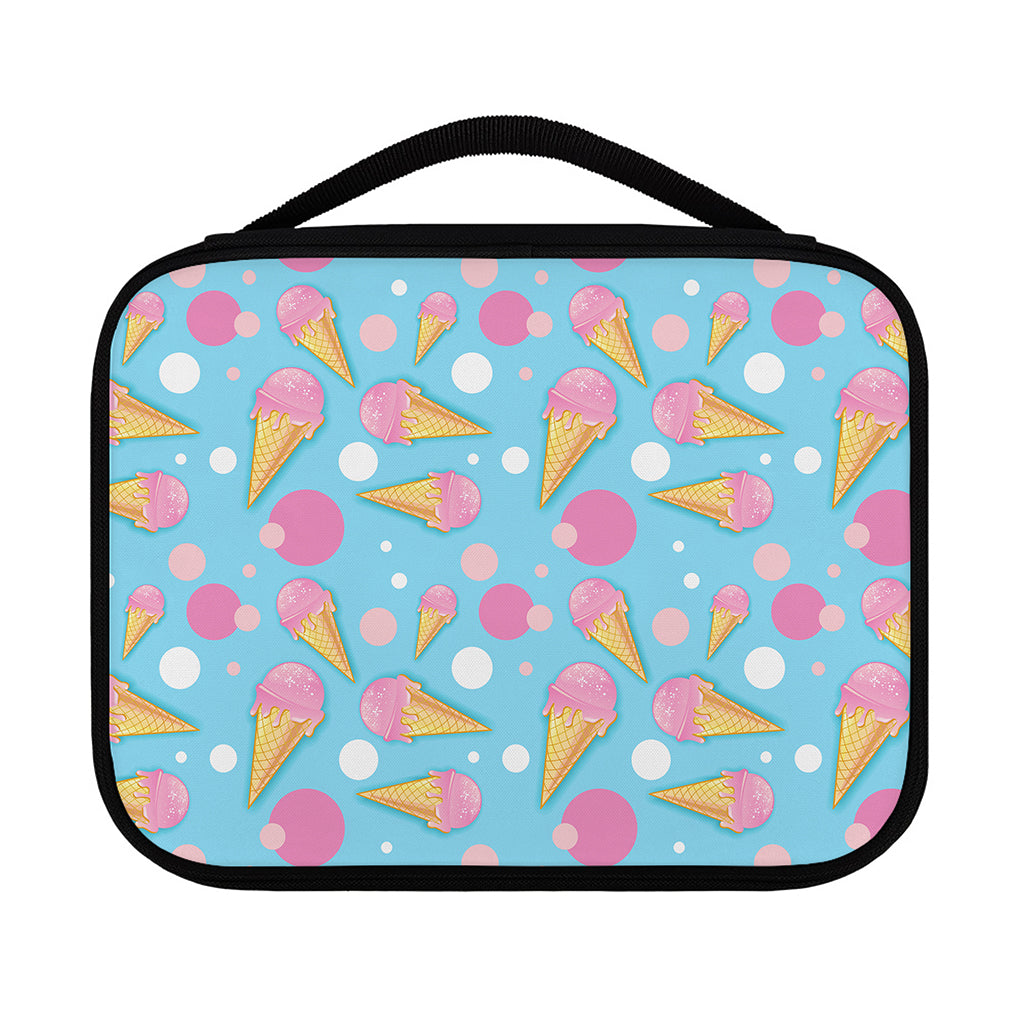 Pink Ice Cream Pattern Print Classic Bible Case