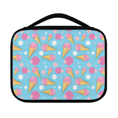 Pink Ice Cream Pattern Print Classic Bible Case