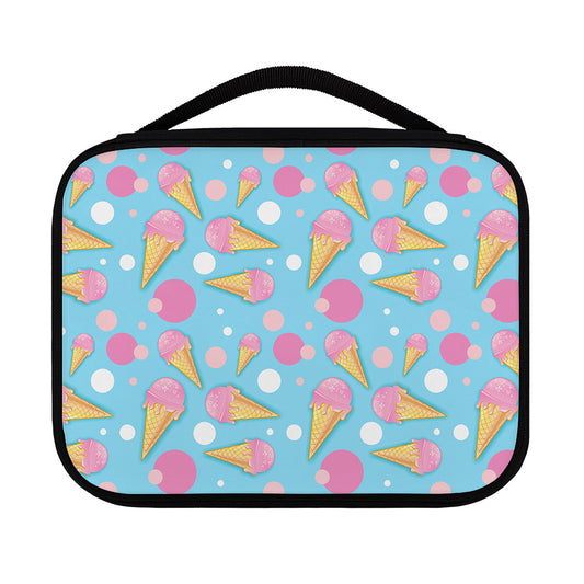 Pink Ice Cream Pattern Print Classic Bible Case
