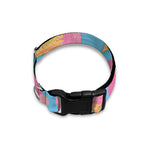 Pink Ice Cream Pattern Print Dog Collar