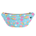Pink Ice Cream Pattern Print Fanny Pack
