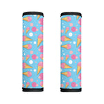 Pink Ice Cream Pattern Print Handle Covers