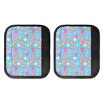 Pink Ice Cream Pattern Print Handle Covers