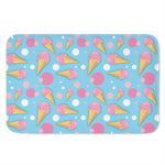 Pink Ice Cream Pattern Print Indoor Door Mat